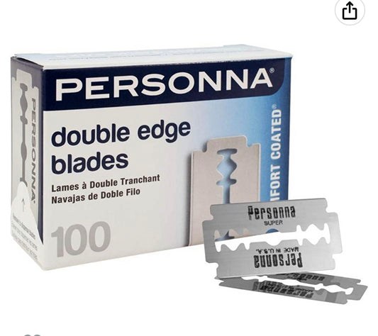 Personna double edge blades